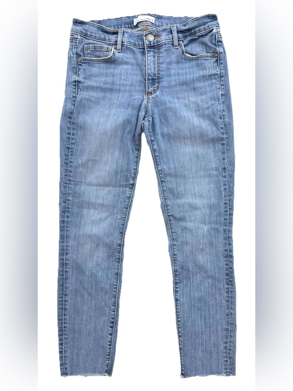 Loft Modern Skinny Ankle Blue Jeans Size 27/4